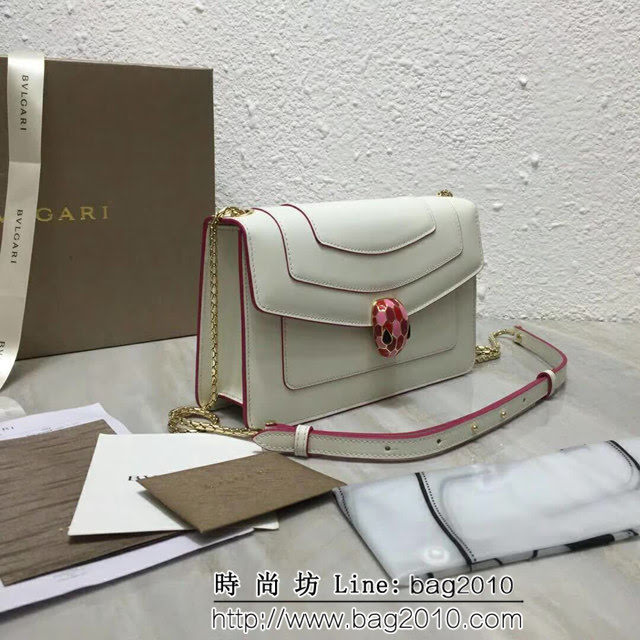 BVLGARI寶格麗 原單品質 蛇頭扣環 單層蛇頭包 可挎可手拿 B39174 FYD1290